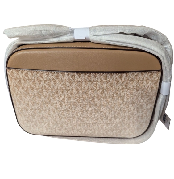 Michael Kors Jet Set Large Ombré Signature Logo Crossbody Body NWT - Picture 6 of 8